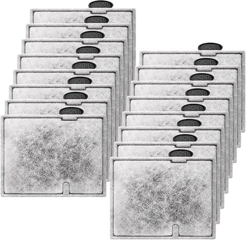 Medium Fish Tank Filter Cartridges with Filter Pads, Aquarium Filter Cartridge Compatible with Aqueon QuietFlow LED PRO Power Filter Size 10/Power Filter Size 10/E Internal Power Filter Size 20 in Saudi Arabia
