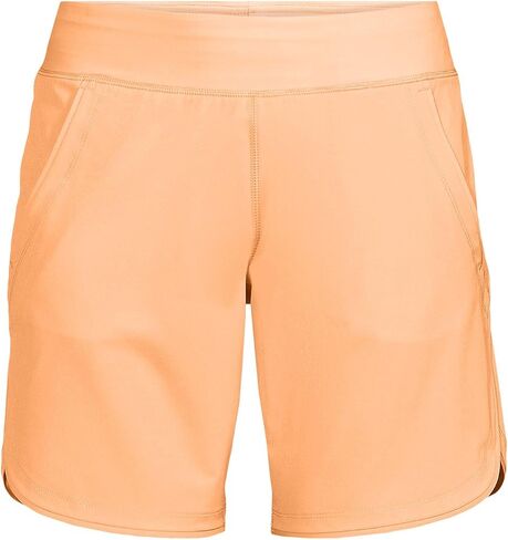 Lands' End Womens Comfort Waist 9in Board Short NEW Black Regular 12 in Saudi Arabia