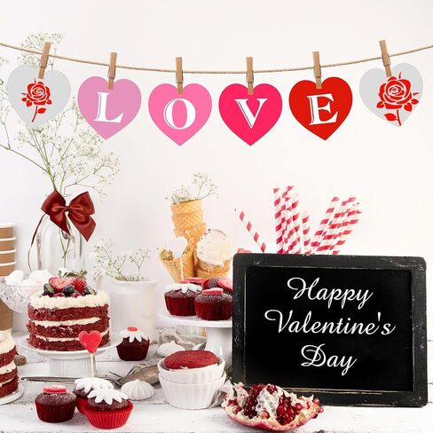 Tatuo 500 Pcs Valentine's Day Heart Cutouts Small 2'' Paper Hearts Cut Outs Heart Shaped Paper Die Cuts for Valentine's Day Bulletin Board Decor School Craft(Red, Pink, White,Glitter) in Kuwait