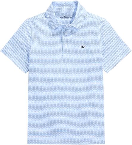 Vineyard Vines Boys' Boys' Printed Sankaty Performance Polo in Kuwait