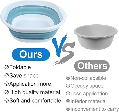 Portable Pool Foot Bath,Collapsible Pool Foot Wash Basin Tub,Foot Bath Basin for Above Ground Swimming Pools Accessories(Gray Baths) in Saudi Arabia