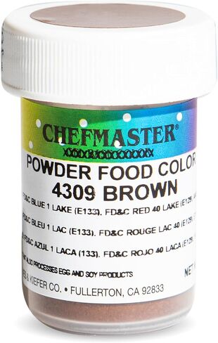 Chefmaster Yellow Dry Powder Candy Color | Vibrant Shades | Chocolate, Macarons, Fondant | Decorating | Professional-Grade Dye | Easy-to-Use | Manufactured in USA | 3 grams in Saudi Arabia