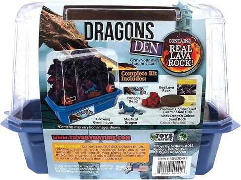 Toys By Nature Miniature Worlds Terrifying Venus Flytrap Terrarium Kit - Watch Carnivorous Monsters Grow! Just Add Water! (Frightening Flytraps) in Saudi Arabia
