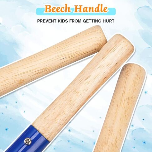 6 قطع أدوات البستنة ، ألعاب الرمال الشاطئية للأطفال ، مصنوعة من المعدن مع مقبض خشبي قوي ، مجموعة البستنة الشاطئية الآمنة ، الملعقة ، الشوكة ، أشعل النار والمجرفة ، الهدايا للأطفال in Kuwait