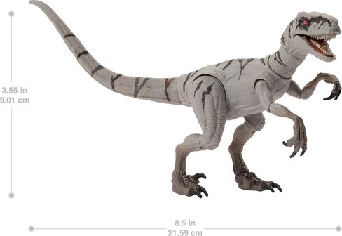 Mattel Jurassic World Hammond Collection Dinosaur Action Figure Scutosaurus, Premium Design with Glass Eyes & 14 Points Articulation in Saudi Arabia