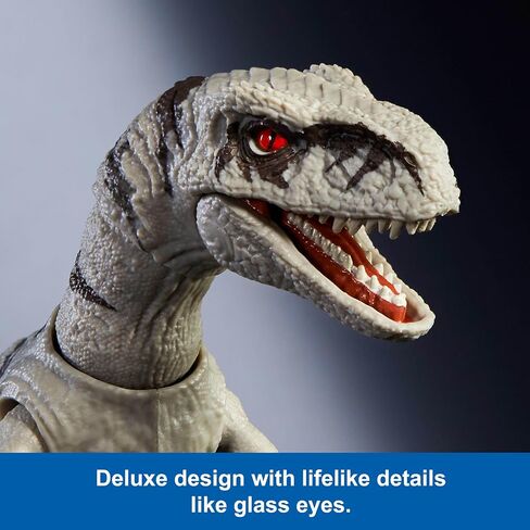 Mattel Jurassic World Hammond Collection Dinosaur Action Figure Scutosaurus, Premium Design with Glass Eyes & 14 Points Articulation in Saudi Arabia