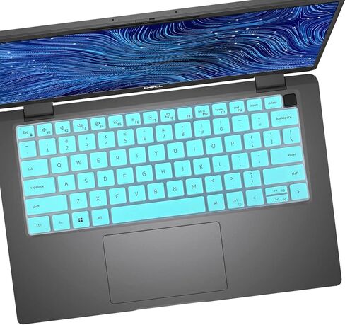 Keyboard Cover for Dell Latitude 3000 3340 13.3"(2023), Dell Latitude 5320 5330 5340 5350 13.3, Dell Latitude 7320 7330 7340 13.3" Keyboard Accessories Protective Skin-Black in Saudi Arabia