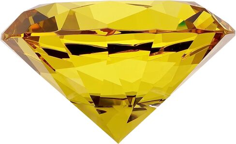 100 مم صافي K9 Crystal Diamond Paper للوزن المنزل ، المكتب ، القطع المركزية الزفاف ، تفضل الحفلات ، الهدايا. in Saudi Arabia