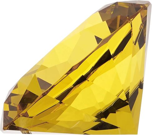100 مم صافي K9 Crystal Diamond Paper للوزن المنزل ، المكتب ، القطع المركزية الزفاف ، تفضل الحفلات ، الهدايا. in Saudi Arabia