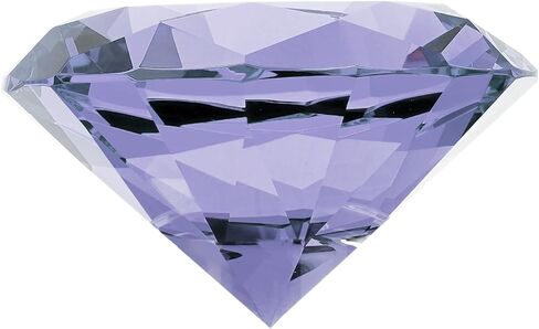 100mm Clear K9 Crystal Diamond Paperweight for Home Decor, Office, Wedding Centerpieces, Party Favors, Gifts. in Saudi Arabia