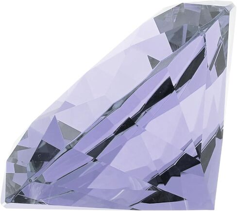 100mm Clear K9 Crystal Diamond Paperweight for Home Decor, Office, Wedding Centerpieces, Party Favors, Gifts. in Saudi Arabia
