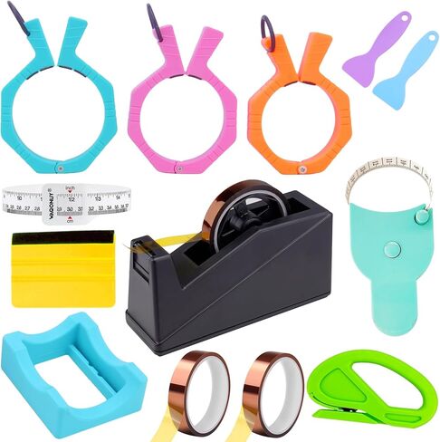 3 Size Tumbler Clamp for Sublimation,Cup Cradle for Crafting Tumblers,Sublimation Cup Holder Clamp for 15oz,20oz,30oz Cups,Mug Clamps for Sublimation,Tumbler Wrapper in Kuwait