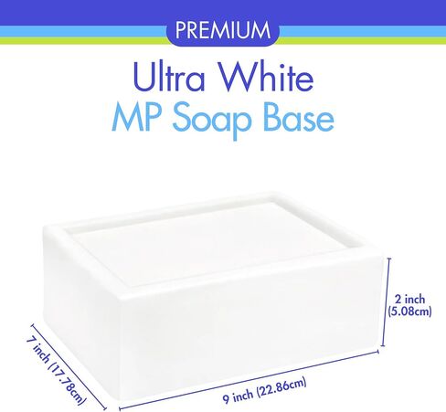 Crafter's Choice Premium Glycerin Melt and Pour Soap Base for Soap Making and DIY Crafting Projects, 2LB Block (Tussah Silk) in Kuwait