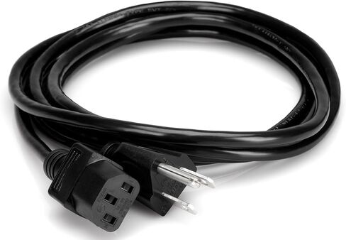 Hosa PWC-450 14 AWG, IEC C13 to NEMA 5-15P Power Cord, 50 feet in Kuwait