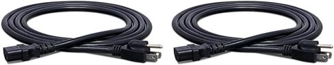 Hosa PWC-450 14 AWG, IEC C13 to NEMA 5-15P Power Cord, 50 feet in Kuwait