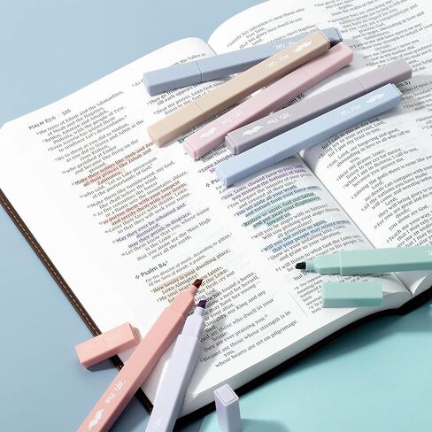 Mr. Pen- Aesthetic Highlighters, 8 Pack, Chisel Tip, Shades of Green, Cute Highlighters Assorted Colors, Cute Highlighters for School Highlighters, Highlighter Set, Pastel Highlighters in Saudi Arabia