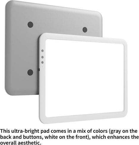 iVAOOZE Rechargeable Battery Powered Light Box for Tracing, A3 Wireless Lightbox Light Copy Board Light Table for Drawing Sketching HTV, Super Bright Light Pad for for Cricut Vinyl, Weeding Tool in Saudi Arabia