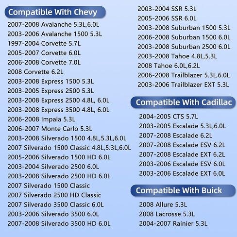 Engine Oil Pressure Sensor Switch Sending Unit for Chevy Chevrolet Silverado,Express,Corvette,Suburban,Avalanche,Impala,Tahoe & GMC Sierra,Buick lacrosse &Cadillac,12677836 D1846A,4.8L 5.3L 6.0L 6.2L in Kuwait