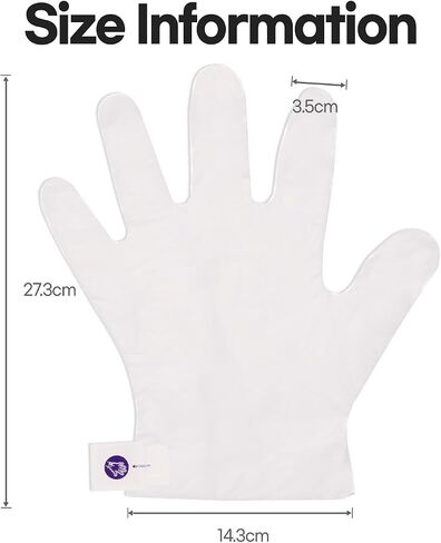 Epielle Moisturizing Hand Masks (Gloves 6pk) for Dry Hands Spa Masks | Sunflower Seed Oil + Avocado Oil + Vitamin E, Beauty Gifts, Skincare Gifts. STOCKING STUFFERS!! in Kuwait