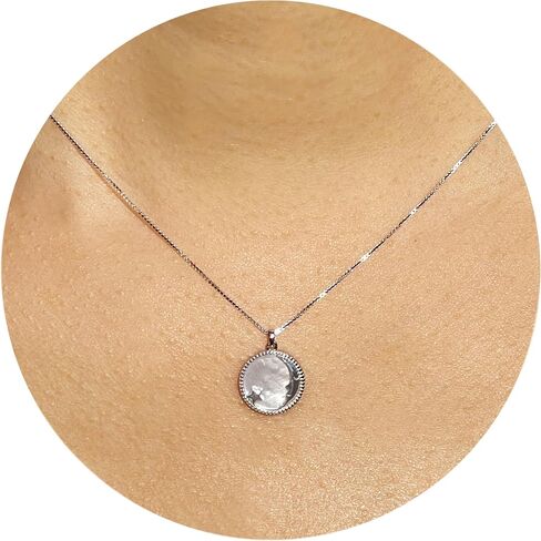Magical Star & Moon Charm Necklace – Dainty Mother of Pearl Pendant for Women & Girls in Saudi Arabia