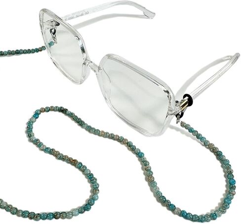 DECKER Bead Women’s eyeglass chain eyewear retainer Reading glass Necklace Lanyard in Kuwait