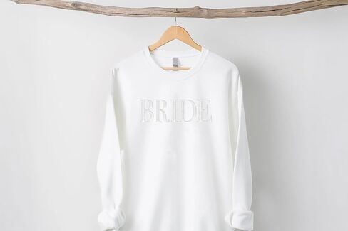 Bride Sweatshirt - Engagement Gift - Bride Sweatshirts For Women - Bride Crewneck Sweatshirt - Wedding Gift in Kuwait