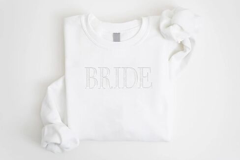 Bride Sweatshirt - Engagement Gift - Bride Sweatshirts For Women - Bride Crewneck Sweatshirt - Wedding Gift in Kuwait