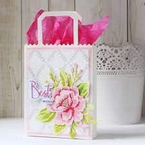 CrafTreat Reusable Flower Stencils for Painting on Wood, Canvas, Paper, Fabric, Floor, Wall and Tile - Anemone Background - 6x6 Inches - DIY Art and Craft Stencils for Painting Flowers in Saudi Arabia