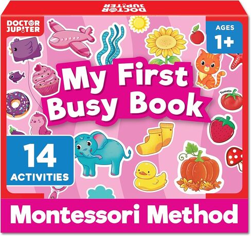Doctor Jupiter My First Box of Games for 2 to 4 | Birthday Gift for 2 Year Old Boys and Girls | Toys for Ages 2-4 | Toddler Toys for 2-3-4 Year Old | Learning & Education Toys in Kuwait