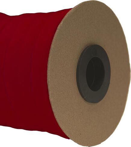 National Bias Fabric, Single Fold Bias Tape for Sewing, Polycotton Binding Tape - 1/2 Inch Single Fold Seam, 50 Yards (White, 50) in Saudi Arabia