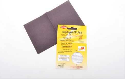 Kleiber 40 x 12 cm Extra Soft Cotton Iron-On Repair Patch, White in Saudi Arabia