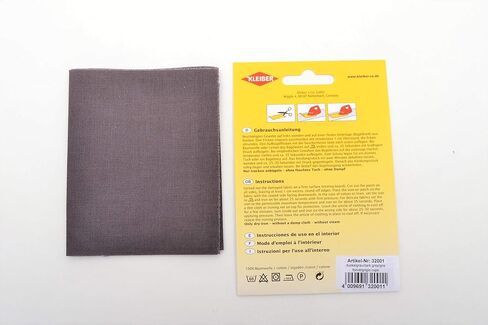 Kleiber 40 x 12 cm Extra Soft Cotton Iron-On Repair Patch, White in Saudi Arabia