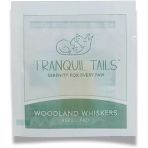 Aromatic Pheromone Refill Pads for Cats, Woodland Whiskers Scent, Pack of 28 Pads, Made in The USA