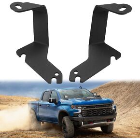 دعامات إضاءة الخندق، دعامة تثبيت شريط إضاءة LED عالمية قابلة للتعديل، غطاء عمود خفيف، حامل مشبك للطرق الوعرة، جيب شاحنة الدفع الرباعي، تركيب بدون حفر، قطعتان in Kuwait