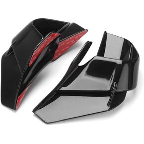Front Spoiler Motorcycle Side Black Spoilers Wind Deflector Fairing Kit for R7 Winglet Aerodynamic for Yamaha R7 YZF-R7 YZFR7 Acessories 2021-2023