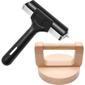 Coitak 1+1 PCS كتلة خشبية طباعة Baren مع Rubber Brayer Roller ، مجموعة مطبعة كتلة لصياغة ، الطباعة ، inking ، ختم ، linocut