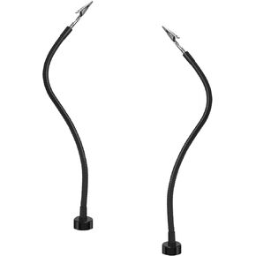 13'' Magnetic Helping Hands Soldering, 2 Pack Third Hand Soldering Tool PCB Holder, Flexible Gooseneck Arms Soldering Station for Electronic Repair Soldering Workshop Jewelry Art Crafts