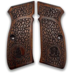 for CZ-75 Grips / CZ85 Grips / 75B CZ 75 / SP-01 75B CZ 75/85 Full Siz Handmade from Walnut Wood