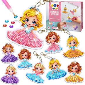 TOY Life Diamond Art Kits for Kids Gem Art Diamond Art for Kids, Unicorn Diamond Painting Kits for Kids 4-8, Gem Art Kits for Kids 8-12 Gem Painting Art Kits for Girls Diamond Dots