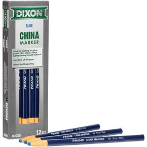 Dixon China Marker ، Blue ، Dozen