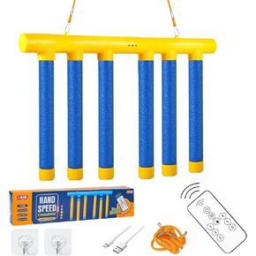 2025 Reflex Drop Sticks Game مع التحكم عن بعد - 3 أوضاع سرعة قابلة للتعديل تنسيق العين وتدريب رد الفعل لعبة ، لعبة متعة السقوط العصي للأطفال ، البالغين