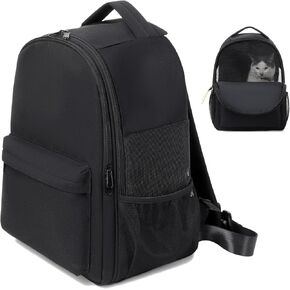 Cat Backpack Carrier, Fit for Small Dog, Less Than 18 Ib Pets