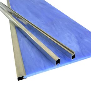 1/2 "جاء U Zinc لتأطير أعمال الزجاج الملون ، وجاء 36 قدم الزنك (3ft × 12)