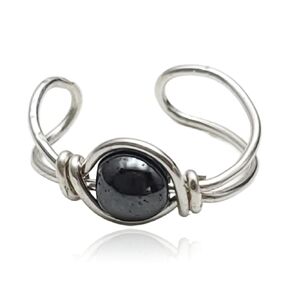 مقطع Huggie Silver Silver Silver