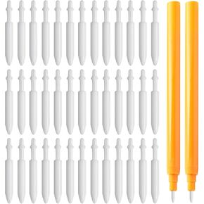 Doitool 20 PCS 0.7 مم علامة نصائح القلم الاستبدال ، NIBs علامة الطلاء الاكريليك ، قلم القلم القابل لإعادة التعبئة