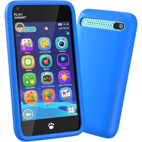 Kids Toys Smart Phone, 3.97" Touchscreen Kids Phone,16GB Toddler Learning Toys with Games, Front Camera, Boys Girls Toys, Birthday Gifts for Kids Age 3 4 5 6 7 8 9 Year Old