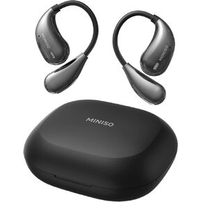 MINISO X33 AI ترجمة سماعات الأذن في الوقت الفعلي OWS Wireless Bluetooth سماعات الأذن 135 Language Translator Open Open Open Translating Headphones Fit IOS & Android لتعلم أعمال السفر