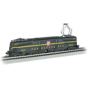 Bachmann Industries GG 1 DCC Ready Electric Prr #4912 N-scale locomotive ، Brunswick Green Single Stripe