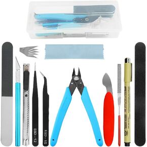 WMYCONGCONG 12 PCS Model Tools Kit Hobby Building Tools Craft Proof Propint Build Building Building ،