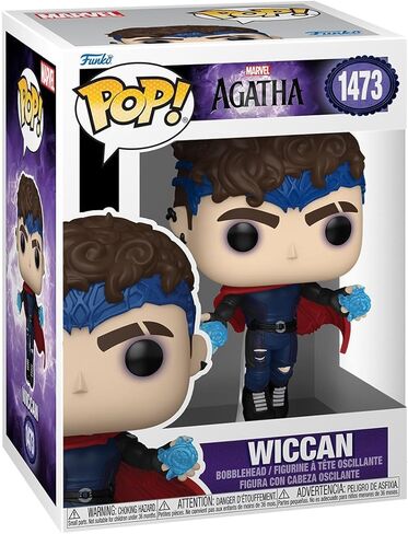 MARVEL FUNKO POP: WICCAN - Agatha Coven of Chaos - FINYL Figure - فكرة الهدايا - البضائع الرسمية - للأطفال والكبار - عشاق التلفزيون - نموذج نموذج لهواة الجمع والعرض in Saudi Arabia